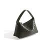 Bolsa Feminina Jiuyue de Couro Genuíno, Bolsa Tecida de Couro Bovino de Primeira Camada com Acabamento de Alto Padrão, Adequada para o Dia a Dia, Transversal e de Mão, Formato de Bolinho, Disponível para Envio Internacional.