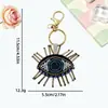 Serie Ojo de Cuentas Parches de Tela Bordados Ojo del Diablo Llavero Accesorios para Zapatos y Sombreros Accesorios para Ropa Pegatinas de Parche