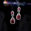 Aretes Largos de Grado Joyería con Artesanía Intrincada, Lujo Ligero y Sensación de Alta Gama, Diseño de Nicho, Adecuados para Ropa Formal y Eventos Nocturnos, Hechos con Agujas de Plata S925, para Mujeres