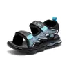 Sandalias para Niños Punta Abierta 2026 Verano Nuevas Zapatos de Playa para Niños Chicos Medianos y Grandes Sandalias Deportivas Niño Amortiguación de Aire Transfronterizo