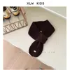 Gorro y Bufanda de Punto Coreanos Sencillos de Otoño e Invierno para Niños y Adultos, Bufanda Cálida y Resistente al Frío para Exteriores, Gorro de Punto