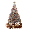 Árbol de Navidad Blanco Evento Set para el Hogar 1.5/1.8/2.1/3 Metros Nieve Agrupada de 4 Capas Navidad