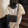 Bolso Cruzado Nuevo Simple Multicapa Deportivo Ru Ying Moda para Mujer Bolso Cruzado Informal Estilo Coreano Bolso de Hombro de Gama Alta