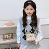 Osito de Dibujos Animados Niños y Niñas Bolso de Hombro Moda Lindo Estampado Bolso de Mano para Bebé Estilo Coreano Nuevo Monedero Infantil