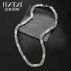 Venda Quente Transfronteiriça Amazon Aliexpress Moda Europeia e Americana Tendência Personalizado Aço Inoxidável Aço Titânio Colar Pulseira Masculina
