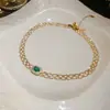 Aretes Redondos con Tachuelas de Diamante Cuadrado y Cadena Plateada, Cadena de Suéter Estilo Corte Vintage Francés, Exquisito Juego de Joyería de Alta Gama