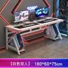 Escritorio de computadora para uso doméstico, escritura y trabajo de oficina, conjunto de mesa y silla para juegos de cibercafé, mesa de juegos doble para hotel para parejas