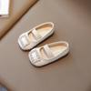 Sapatos de bebê 6-9 anos confortável estilo princesa sapatos pequenos sapatos de couro 1-3 anos 2025 nova moda all-match meninas