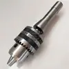 Torno y Fresadora CNC Equipados con Mango Cónico Morse No. 2, 3, 4, 5, 6140, 6132 Mandril de Taladro para Contrapunto