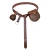 Cinto de Cavaleiro Celta Medieval Transfronteiriço Bolsa de Cintura Viking Chaveiro Acessórios para Fantasia de Cosplay de Halloween