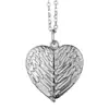 Collar en Blanco para Transferencia de Calor con Pedrería Giratoria, Colgante Expandible con Forma de Corazón de Girasol, Accesorio para Ropa, Tendencia de Moda Personalizada