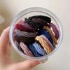 Gomas Elásticas de Caucho sin Costuras de Alta Elasticidad para el Cabello, Ligas Gruesas Duraderas para el Cabello para Mujer, Accesorios para el Cabello para Cola de Caballo