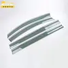 Adequado para Dongfeng Fengxing 26 Modelos Xinghai V9 Protetor de Chuva Faixa Brilhante de Aço Inoxidável 3D Acabamento Acessórios Externos Suprimentos Automotivos