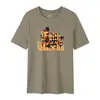 [Personalização Profissional] Camiseta Masculina de Manga Curta Marca Brother Importada Impressão Direta 50 Contagens Algodão de Fibra Longa Xinjiang Amônia Líquida
