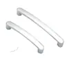 Manijas de Aleación de Aluminio Fundido a Presión de Fábrica Manijas Modernas Simples para Armarios Gabinetes Cajones Soporte para Personalización Bienvenida la Consulta