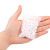 Cor imitação pérolas destaque perfurado frisado ABS pérola de plástico diy saco artesanal material jóias acessórios atacado