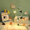 Miniluz nocturna magnética con forma de libro con clip de celebridad de Internet, estilo nórdico, lámpara de mesa LED de lectura sencilla, color cálido, para dormitorio y mesita de noche.