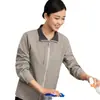 Ropa de Trabajo para Limpieza de Propiedades de Housekeeping Sudadera de Manga Larga Ropa de Otoño e Invierno Femenina Hotel Hospital Limpieza Tía Traje de Ropa de Limpieza