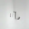 Soporte Superior para Barra Romana Transfronterizo, Accesorios Gruesos para Cortinas, Base de Soporte, Código de Instalación para Barra de Cortina, Ventana de Rincón Estilo Sencillo