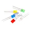257 Perlas de Lámpara Cuadradas 2*7*7mm Cuadradas 557 Perlas de Lámpara Indicadoras Cuadradas Enchufe Diodo Emisor de Luz