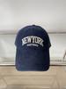 Corea del Sur NUEVA YORK Letra Bordada Gorra Combinable Cuatro Estaciones Sombrilla Deportes Pareja Gorra de Béisbol Estudiante