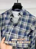 [Algodón Modal] Camisa de Manga Larga Cepillada para Hombre, Nueva Moda Otoño 2026, Casual Versátil, Camisa a Cuadros