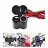 Acessórios de Modificação de Carregador de Motocicleta Carregador de Celular Carregador de Carro Carregador USB Isqueiro com Suporte com Cabo MQ