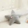 Ins almohada de la serie Sky juguete de peluche nube luna gotas de lluvia estrella de cinco puntas cojín de sofá decoración para habitación de niños