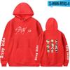 Sudadera con capucha estilo coreano 2025 Nueva banda de chicos coreana Stray Kids Sudadera Unisex Holgada Chaqueta Superior