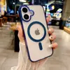 Nueva Funda Magnética para Teléfono con Acabado Mate y Tacto de Piel para iPhone 17 Pro, Todo Incluido, Anti-Caídas, Acrílico, Funda Protectora para Apple 16