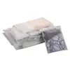Bolsa de Embalaje para Calcetines al por Mayor Bolsita con Cierre de Cremallera Translúcida Bolsa para Calcetines Públicos Bolsa con Cierre Automático para Sujetadores y Ropa Interior