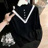 Nuevo Suéter de Cuello Alto para Mujer Otoño/Invierno 2026, Adecuado como Prenda Exterior o para Vestir en Capas, Top Ajustado y Juvenil