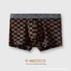 Calzoncillos bóxer populares para hombre, nuevos estampados de alta elasticidad, amigables con la piel, sexys, modernos y personalizados, calzoncillos bóxer cómodos para hombre