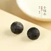 Piedra Plata Natural Meteorito Pequeño Cuentas Sueltas Pulsera DIY Accesorios de Joyería Creativos Accesorios de Planeta Meteorito Venta al por Mayor