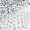 Joias Quadradas para Nail Art 4mm Flats Quadrados Fundo Plano Diamante de Formato Especial Pequeno Estilo Vermelho Quente Acessórios de Diamante para Nail Art Vestíveis Atacado