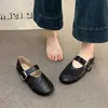 Zapatos Mary Jane Huecos Estilo Retro Francés para Mujer, Zapatos de Verano 2026 de Suela Plana, Transpirables, Suaves y de Goma para el Trabajo de Mujer