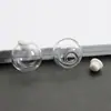 Rolha de Borracha de Vedação Impermeável e à Prova de Vazamentos Mini Garrafa de Vidro Transparente para Desejos Bola de Vidro que Pode Ser Aberta para Guardar Perfume Pingente