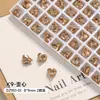 Celebridad de Internet K9 Flor de Loto de Agua Uñas Rojas con Diamantes Explosivos Corazón Torcido Pequeño Cuadrado Gordo Forma Especial Fondo Puntiagudo Joyería de Uñas de Cristal con Diamantes Venta al por Mayor de Diamantes