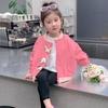 Chaqueta de Béisbol para Niña 2026 Primavera y Otoño Nueva Elegante Abrigo de Otoño para Bebé Tendencia Top de Otoño para Niños