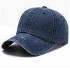 Gorra de Béisbol Lisa de Algodón Puro Lavado de Color Sólido para Mujeres y Hombres, Gorra Transpirable Casual con Protección Solar, Circunferencia de Cabeza Pequeña, Venta al por Mayor, Transfronterizo