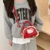 Bolsa Infantil Transfronteriza 2025 Nueva Dibujos Animados Linda Encaje Bolso de Mano para Niñas Bolso Cruzado de Bolos de Gama Alta para Niñas