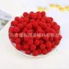 Pompons de glitter gradiente de Natal, pompons coloridos de alta elasticidade, acessórios e materiais para decoração de árvore de Natal em estoque