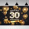 Novo Tecido de Fundo Feliz Aniversário Transfronteiriço Festa Carnaval Série Principal Decoração de Cena Faixa de Aniversário