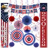 Decoraciones Populares de Amazon para Fiestas del Día de la Independencia y Montaje de Ambiente para Celebrar el 250º Aniversario, Accesorios para Fotos y Pancartas