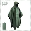 Poncho Capa de Chuva para Aventura ao Ar Livre, adequado para caminhadas e montanhismo, tamanho adulto, à prova d'água, com mangas, multifuncional, portátil e ultraleve