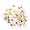 Flores de Seda Mini 2cm Mais Vendidas Transfronteiriças, Cabeças de Flores Margaridas Multicores, Guirlandas de Flores Artificiais, Acessórios DIY, Decorações para Casa e Casamento