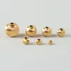 Prata Esterlina S925 Contas Olho de Gato Acessórios de Joia de Prata Escovada Acessórios Artesanais DIY com Corda Trançada Contas Espaçadoras para Pulseira Contas Soltas