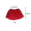 Venta directa de fábrica lentejuelas de estrella y luna falda de malla para niños falda de tutú para actuación de baile de niñas falda de mujer al por mayor
