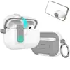 Funda con Tapa abatible para Airpodspro3 Funda Protectora Anticaídas Cuarta Generación Adecuada para Funda de Auriculares Apple Pro2 Funda Protectora Transfronteriza
