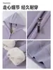 Sudadera de Felpa Engrosada Otoño e Invierno para Mujer, Chaqueta con Capucha Jimo, Nuevo Estilo 2026, Corte Holgado Petite, Cardigan Cálido con Cremallera